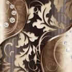 Miniatura fototapety Złote Liście i Kryształy