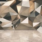 Miniatura fototapety Geometryczna ściana z trójkątów