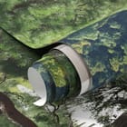 Miniatura fototapety Widok na ogród przez japońskie okno - realne zdjęcie w rolce