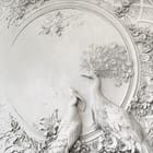 Miniatura fototapety Pawie w Reliefie z Ornamentami