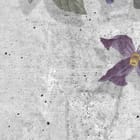 Miniatura fototapety Egzotyczne kwiaty na betonie fragment #3