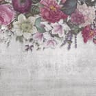 Miniatura fototapety Egzotyczne kwiaty na betonie