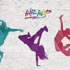 Miniatura fototapety Kolorowe sylwetki tancerzy