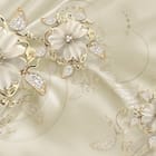 Miniatura fototapety Kwiatowe wzory z kryształami