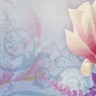 Miniatura fototapety Magnolie w towarzystwie lawendy fragment #2