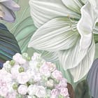 Miniatura fototapety Kwiaty polne w pastelowych barwach fragment #1