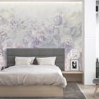 Miniatura fototapety Delikatne Kwiaty w Pastelach we wnętrzu sypialni