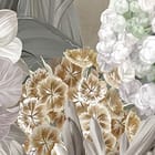 Miniatura fototapety Egzotyczne kwiaty w pastelach fragment #1