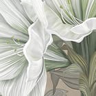 Miniatura fototapety Egzotyczne kwiaty w pastelach fragment #2