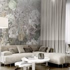 Miniatura fototapety Egzotyczne kwiaty w pastelach we wnętrzu salonu