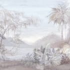 Miniatura fototapety Tropikalna dżungla z palmami