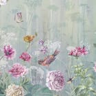 Miniatura fototapety Kwitnące drzewo z pastelowym tłem fragment #1