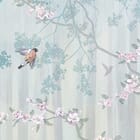 Miniatura fototapety Kwitnące drzewo z pastelowym tłem fragment #2