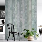 Miniatura fototapety Deski z Kwiatowymi Wzorami we wnętrzu kuchni