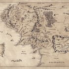 Miniatura fototapety Stara mapa Śródziemia