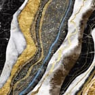 Miniatura fototapety Abstrakcyjne Fale i Marmur