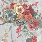 Miniatura fototapety Murale kwiatowe z gęstą roślinnością fragment #1