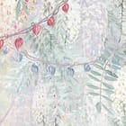 Miniatura fototapety Murale kwiatowe z gęstą roślinnością fragment #3