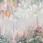 Miniatura fototapety Murale kwiatowe z gęstą roślinnością