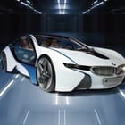 Miniatura fototapety Nowoczesny sportowy samochód