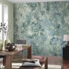 Miniatura fototapety Liście i Gałęzie na Tle we wnętrzu kuchni