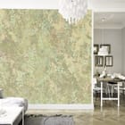 Miniatura fototapety Zielone Liście i Pnącza we wnętrzu salonu