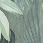 Miniatura fototapety Tropikalne Liście na Delikatnym Tle fragment #1