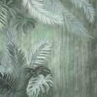 Miniatura fototapety Tropikalne Liście na Delikatnym Tle