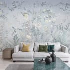 Miniatura fototapety Kwiaty polne w pastelowych barwach we wnętrzu salonu