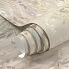 Miniatura fototapety Kwiaty polne i delikatne liście fragment #1