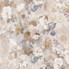 Miniatura fototapety Kwiatowy wzór z dużymi kwiatami