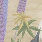 Miniatura fototapety Żurawie w Ogrodzie Kwiatów fragment #1