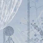 Miniatura fototapety Firany z delikatnym wzorem fragment #1