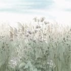 Miniatura fototapety Pole traw i dzikich kwiatów