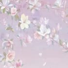 Miniatura fototapety Gałąź z Kwiatami Wiśni fragment #1