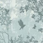 Miniatura fototapety Mglisty las z wysokimi drzewami fragment #2