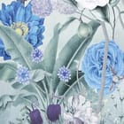 Miniatura fototapety Kwiaty i ptaki na tle nieba fragment #2