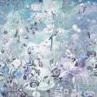 Miniatura fototapety Kwiaty i ptaki na tle nieba