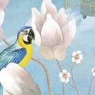 Miniatura fototapety Kwiaty i Ptaki na Tle Nieba fragment #1