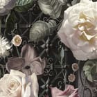 Miniatura fototapety Kwiatowa Kompozycja na Ciemnym Tle fragment #2