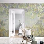 Miniatura fototapety Liście i kwiaty kasztanowca we wnętrzu przedpokoju