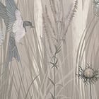 Miniatura fototapety Las z wysokimi drzewami i mgłą fragment #2