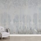 Miniatura fototapety Las z wysokimi drzewami we wnętrzu przedpokoju