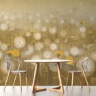 Miniatura fototapety Dmuchawce na łące z żółtymi kwiatami we wnętrzu kuchni