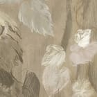 Miniatura fototapety Pnącza z liśćmi na tle fragment #1