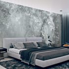 Miniatura fototapety Liście i pnącza w delikatnym świetle we wnętrzu sypialni