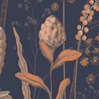 Miniatura fototapety Kwiaty polne na ciemnym tle fragment #1