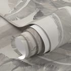 Miniatura fototapety Tropikalne liście na jasnym tle fragment #1