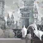 Miniatura fototapety Kolumny i zabytki miejskie we wnętrzu salonu