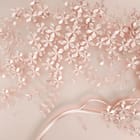 Miniatura fototapety Gałąź z kwiatami i liśćmi 3D